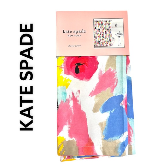 kate spade Bath Kate Spade New York Paintball Floral Shower Curtain
